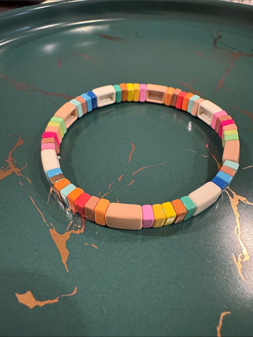 Roxanne Assoulin - Rainbow Brite Bit X Bit Colorful Stretch Bracelet